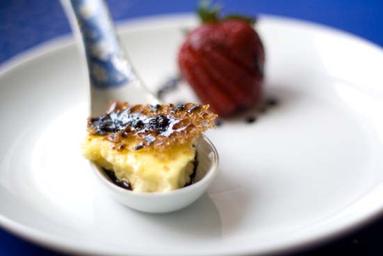The Little Foodie: Egg Dreams & Amuse Bouche: Savory Crème Brûlée